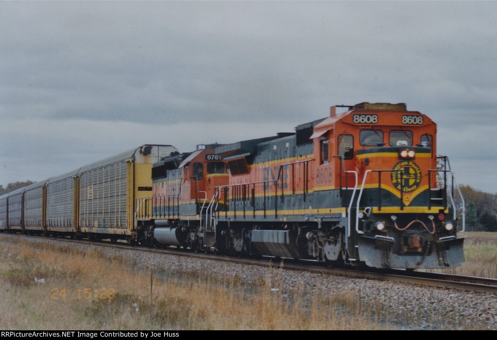 BNSF 8608 West